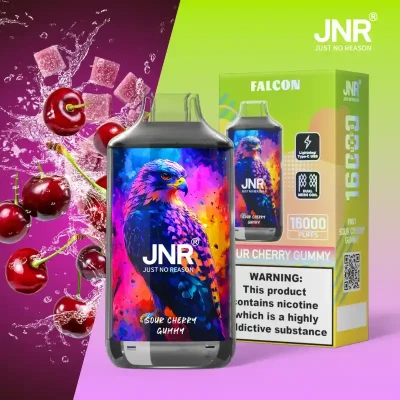 Sour cherry gummy | Falcon 16k Puffs Disposable Vape