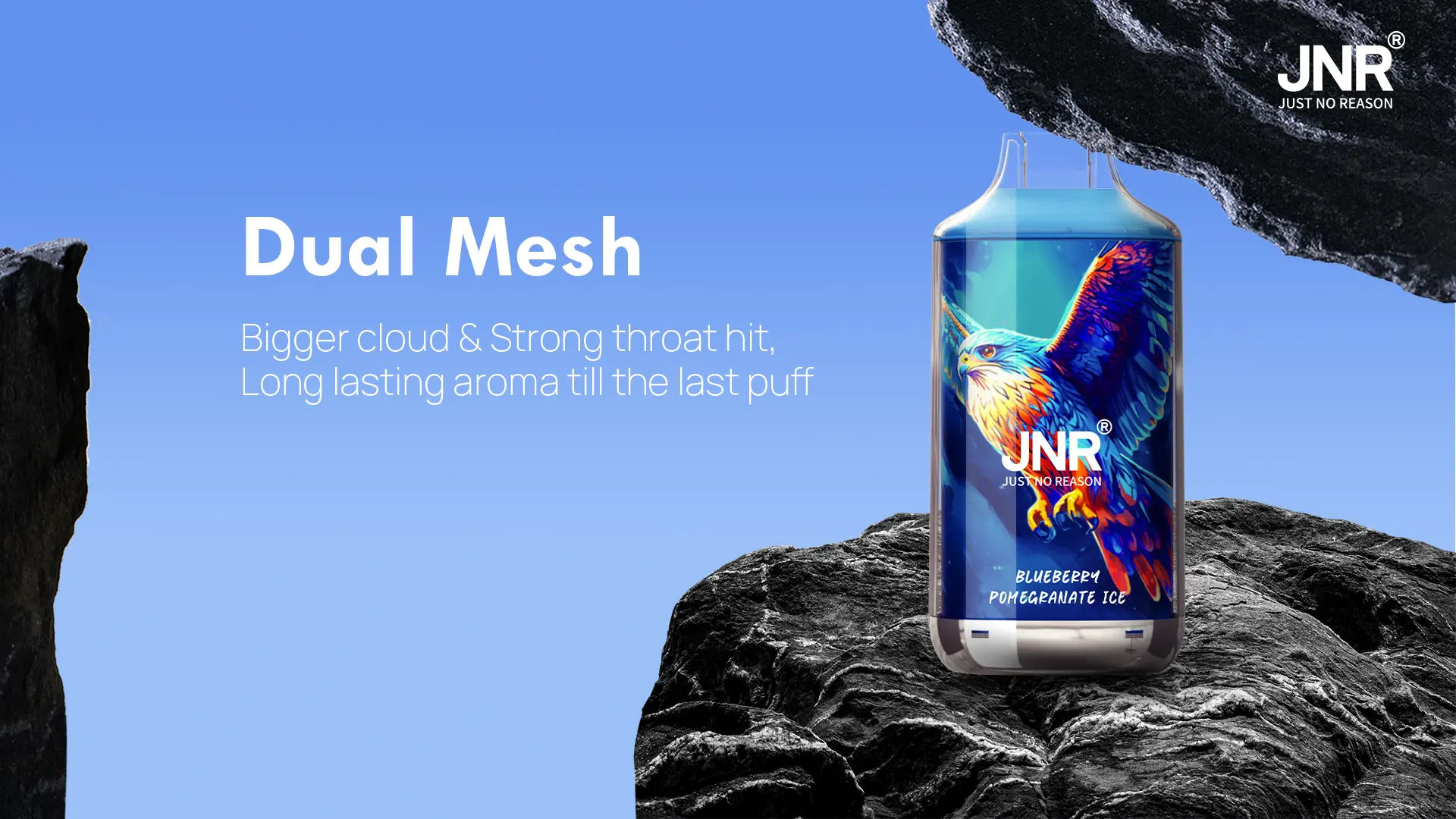 JNR Falcon 16000 Z&uuml;ge Einweg Vape Crystal Design g&uuml;nstig kaufen