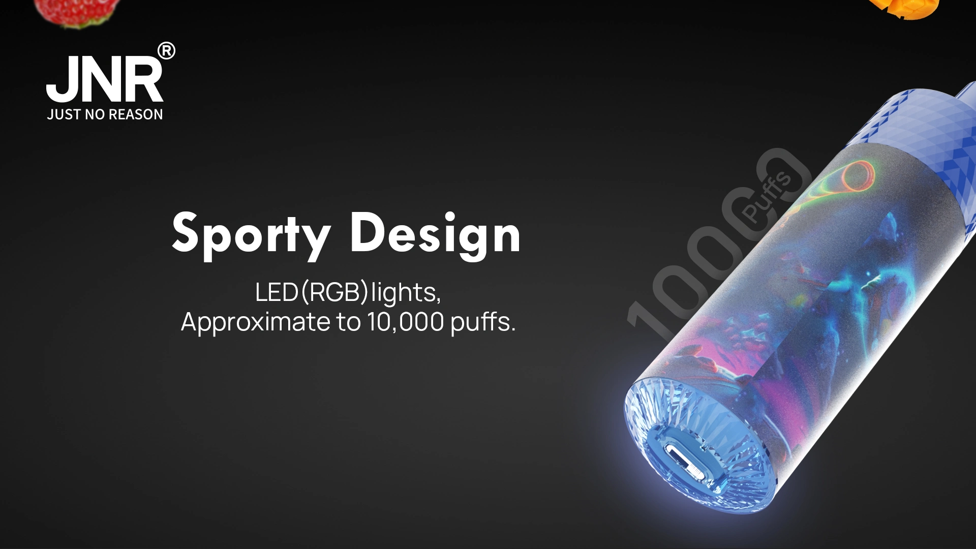 JNR Alien 10000 Z&uuml;ge Vape RGB Licht Design kaufen