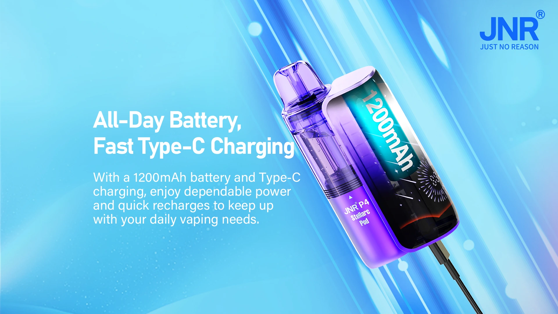 NR Stellarc 100000 Z&uuml;ge Vape Replaceable Pod System Dual Flavor kaufen