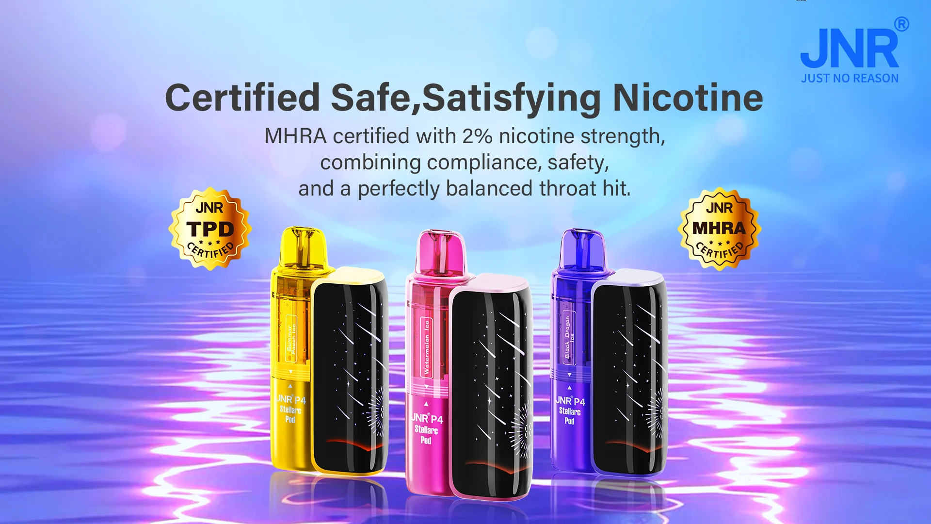 NR Stellarc 100000 Z&uuml;ge Vape Replaceable Pod System Dual Flavor kaufen